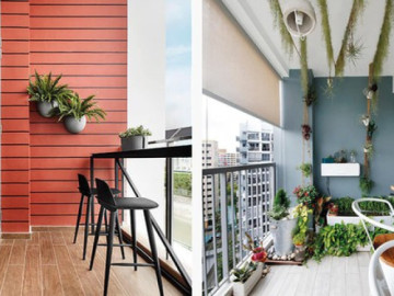 Cách biến ban công có diện tích nhỏ thành khu vườn lãng mạn đầy mê hoặc