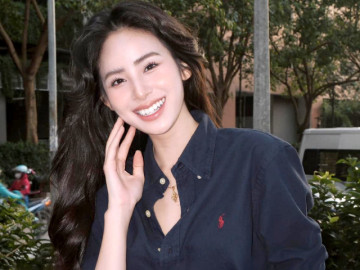 Dâu hào môn Hương Liên gây sốt khi bắt mốt áo giàu ngầm