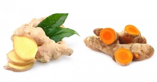 Kết hợp gừng và nghệ sẽ tăng cường thêm nhiều lợi ích.