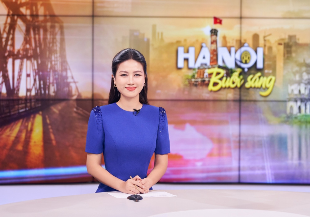 Nữ BTV Thời sự cao 1,73m gây chú ý ở Hoa hậu Hoàn vũ Việt Nam 2025