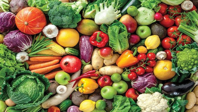 Thực phẩm giàu chất xơ giải độc và làm sạch đường ruột.