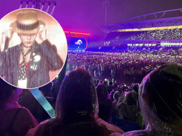 Hàng chục nghìn khán giả quẩy cùng G-Dragon dưới mưa như trút