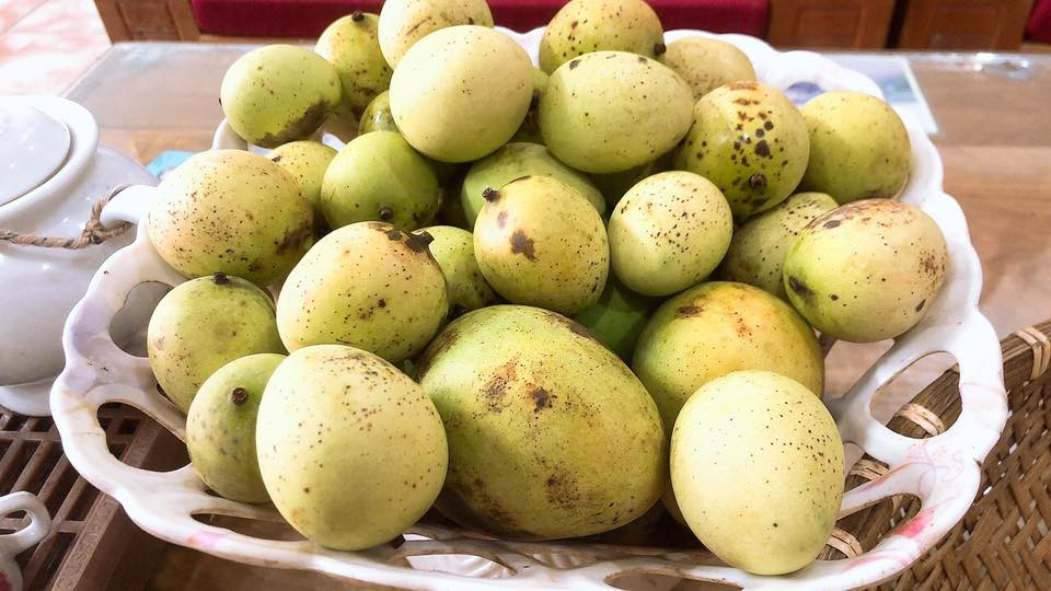 Quả mắc chai nhỏ mà hạt lại to nên ăn phải đúng cách mới ngon. Ảnh: Quỳnh Chi