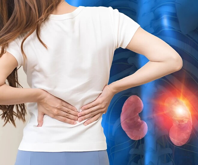 Thận suy yếu gây ảnh hưởng tiêu cực đến sức khoẻ tổng quát. (Ảnh minh hoạ).