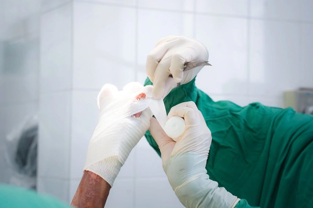 Sức khỏe của bệnh nhân cấy ghép da đã ổn định. (Ảnh: BVCC).