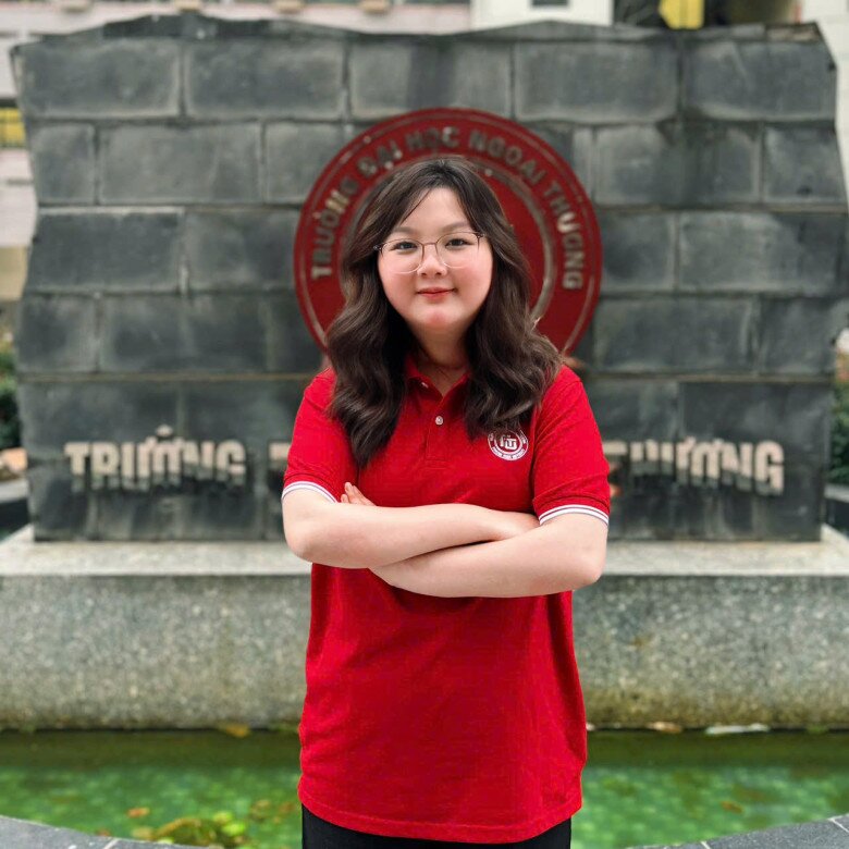 Dù không suôn sẻ nhưng Hà Châu đã hoàn thành rất tốt kỳ thi quan trọng của đời mình. (Ảnh: NVCC).