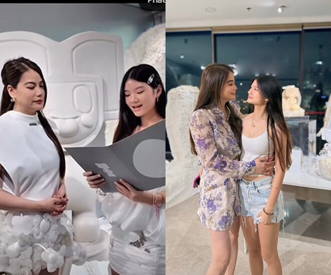Giọng nói bằng tiếng Anh của con gái Trương Ngọc Ánh gây trầm trồ.