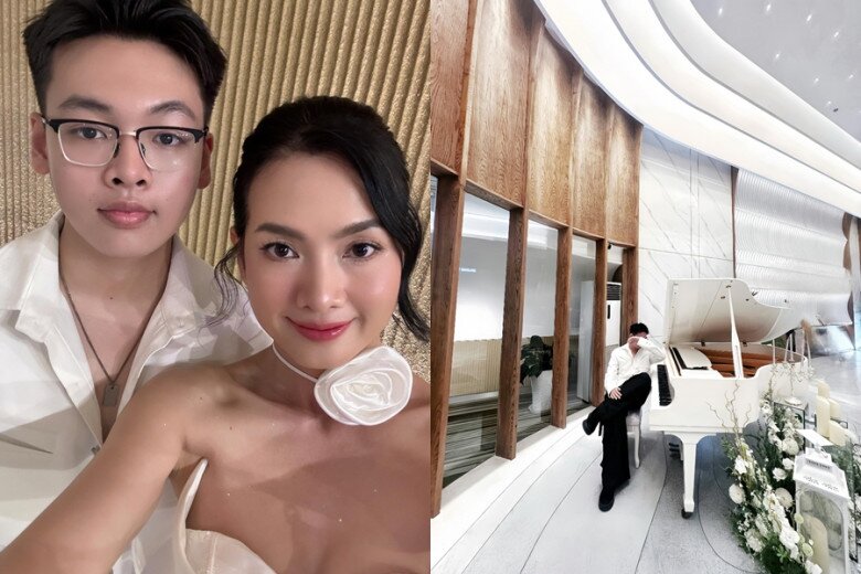 Sao Việt 24h: Midu amp;#34;trẻ như sinh viênamp;#34; khi du lịch cùng chồng, Minh Đạt giữ nguyên ánh mắt si mê nhìn vợ như những ngày đầu - 5