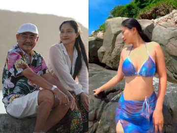 Sao Việt 24h: NSND Việt Anh hẹn hò lãng mạn ở biển với bạn gái kém 36 tuổi, nữ quản lý khoe đường cong gợi cảm