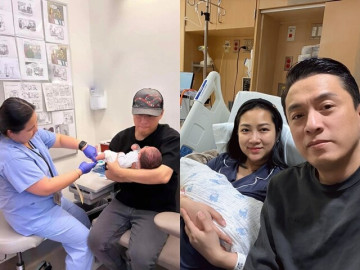 Sao Việt 24h: Lam Trường đưa quý tử mới sinh đi khám, làm cha lần 3 ở tuổi 51 vẫn xót khi thấy con phải xét nghiệm