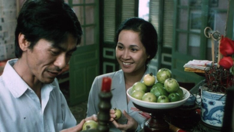 Anh em  Bùi Bài Bình, Lan Hương trong phim.