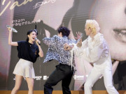 TV Show - Thủy Anh cầm chảo "đánh ghen" BB Trần trong fan meeting "Thanh xuân năm ấy" của Đăng Khôi