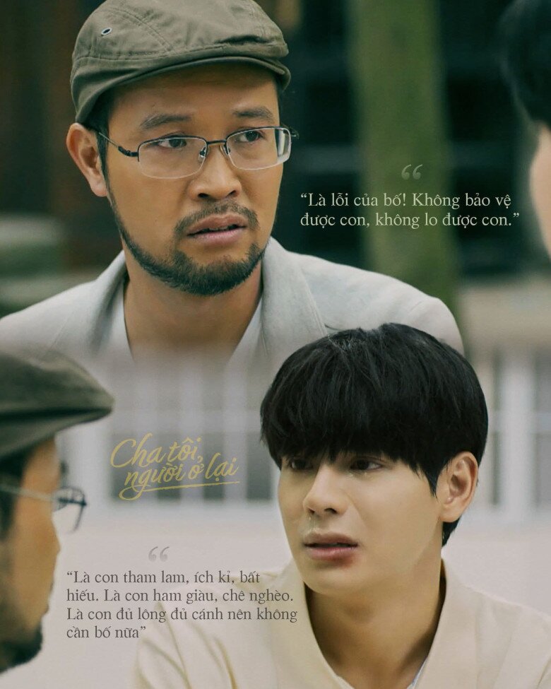 Việt tâm sự với bố Bình - người bố bao dung và yêu thương Việt vô điều kiện.