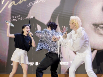 Thủy Anh cầm chảo đánh ghen BB Trần trong fan meeting Thanh xuân năm ấy của Đăng Khôi