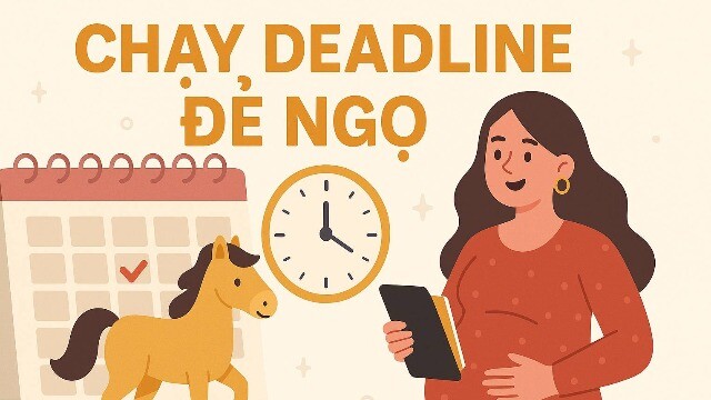 Chạy deadline đẻ Ngọ