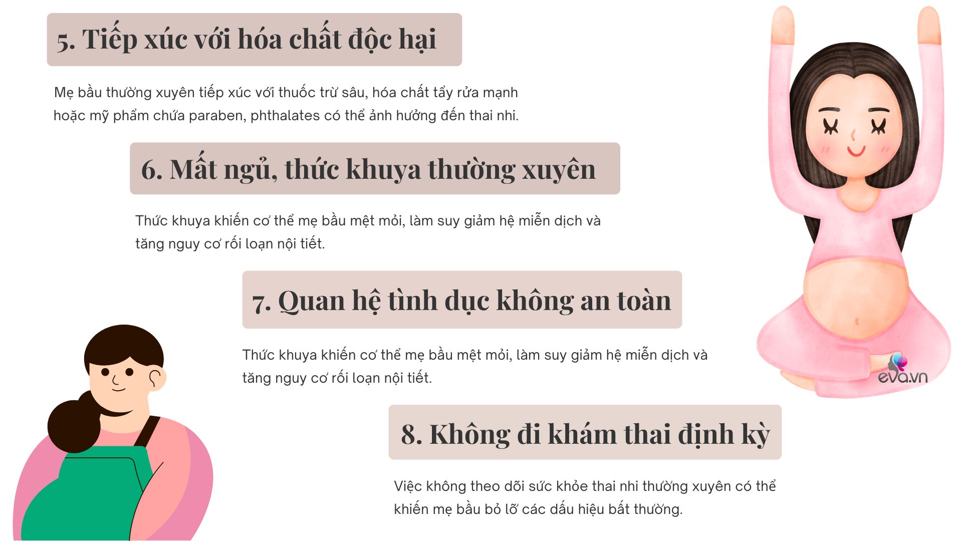 Có 8 việc nếu mẹ bầu vô tư làm thì nguy cơ sẩy thai cao hơn - 5