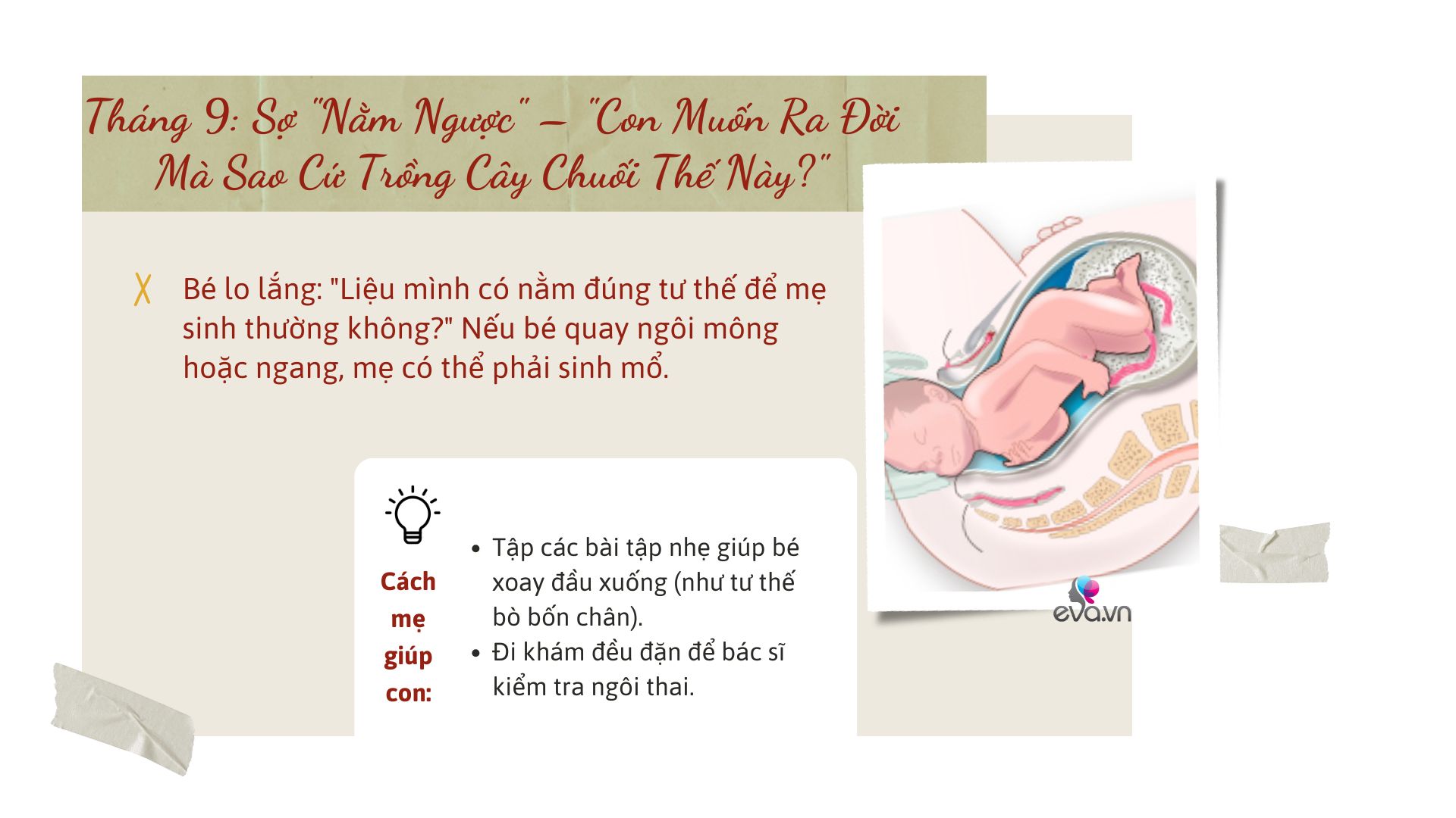 Hành trình hơn 9 tháng mang thai: Em bé trong bụng sợ gì và cách mẹ amp;#34;xử đẹpamp;#34; từng vấn đề - 9
