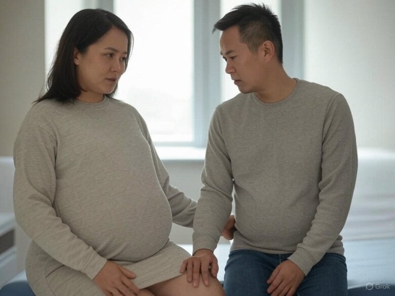 Chồng tôi nhìn tôi với ánh mắt không giận, chỉ có sự kiên nhẫn đến bất ngờ.