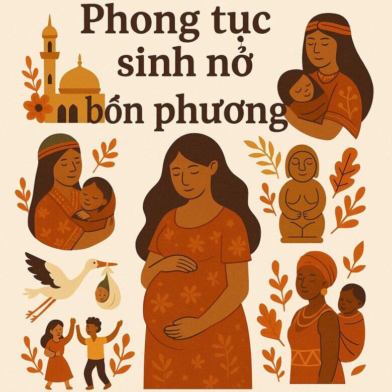 Phong tục bầu bí kỳ lạ ở Indonesia: Thai 7 tháng phải tắm 7 dòng nước suối, tránh thắt nút dây trước mặt bà bầu - 4