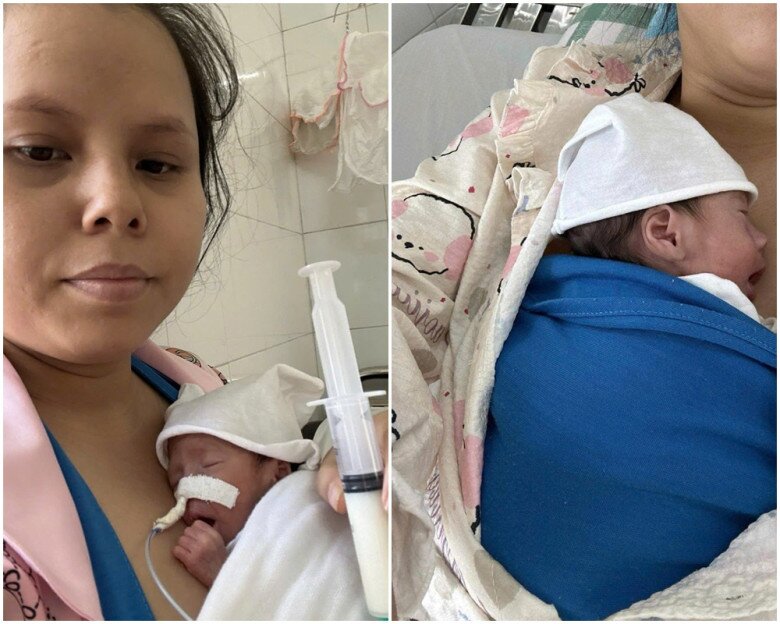 Hành trình mạnh mẽ của em bé 1kg: Từ lồng kính đến vòng tay mẹ và những ngày níu giữ sự sống (P2) - 2