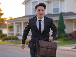 Từ ngày vợ bầu, trưa nào cũng phải về "trả bài": Căng mà vui!
