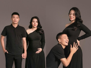 3 lần vượt cạn của vợ Bùi Tiến Dũng: Một mình sinh con, sau 1 tháng đã "gây sốt" vì nhan sắc