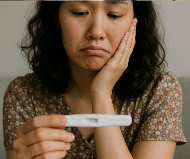 Hết tháng này qua tháng khác, que thử vẫn chỉ hiện một vạch.