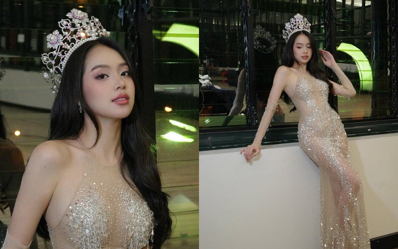 Mọi người vẫn hay khen Hoa hậu Thanh Thủy sở hữu đôi chân đẹp không tì vết, nhưng mới đây thì người hâm mộ nhan sắc nhận ra nàng hậu còn một điểm cực phẩm đó là bờ vai thon thả.
