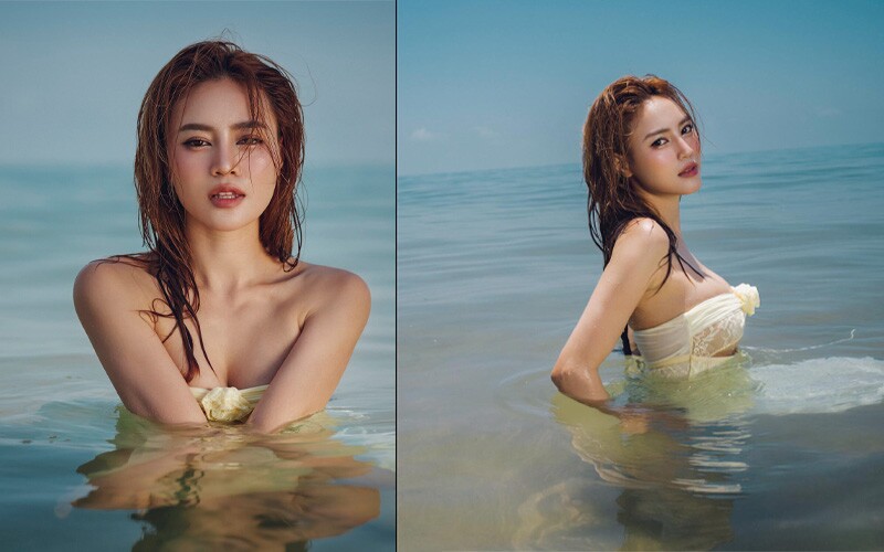 Ninh Dương Lan Ngọc cũng từng tiết lộ, cô sở hữu vòng 2 chỉ khoảng 54 cm. Trên trang cá nhân, cô thường xuyên đăng ảnh diện bikini để khoe vòng eo con kiến, cơ bụng phẳng lì đáng mơ ước. 

