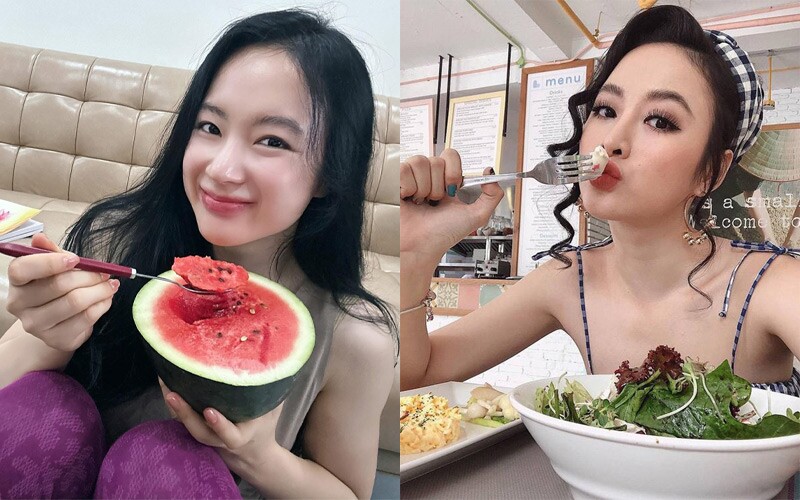 Mỹ nhân 30 tuổi cho biết cô muốn chứng minh việc ăn chay trường vẫn có thể giúp tạo cơ khi biết áp dụng chế độ ăn và tập luyện phù hợp. Cựu diễn viên vẫn thích ăn nhiều rau xanh và trái cây trong mỗi bữa ăn. 