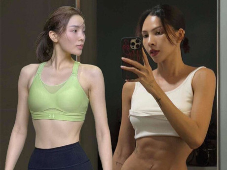 Đọ cơ bụng của cặp mỹ nhân từng dính với nhau như hình với bóng, nay đã đường ai nấy bước