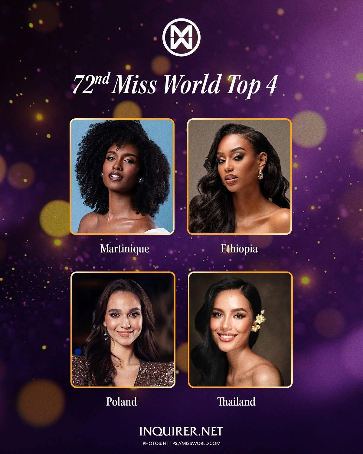 Chung kết Miss World 2025: Top 4 người đẹp lộ diện - 1