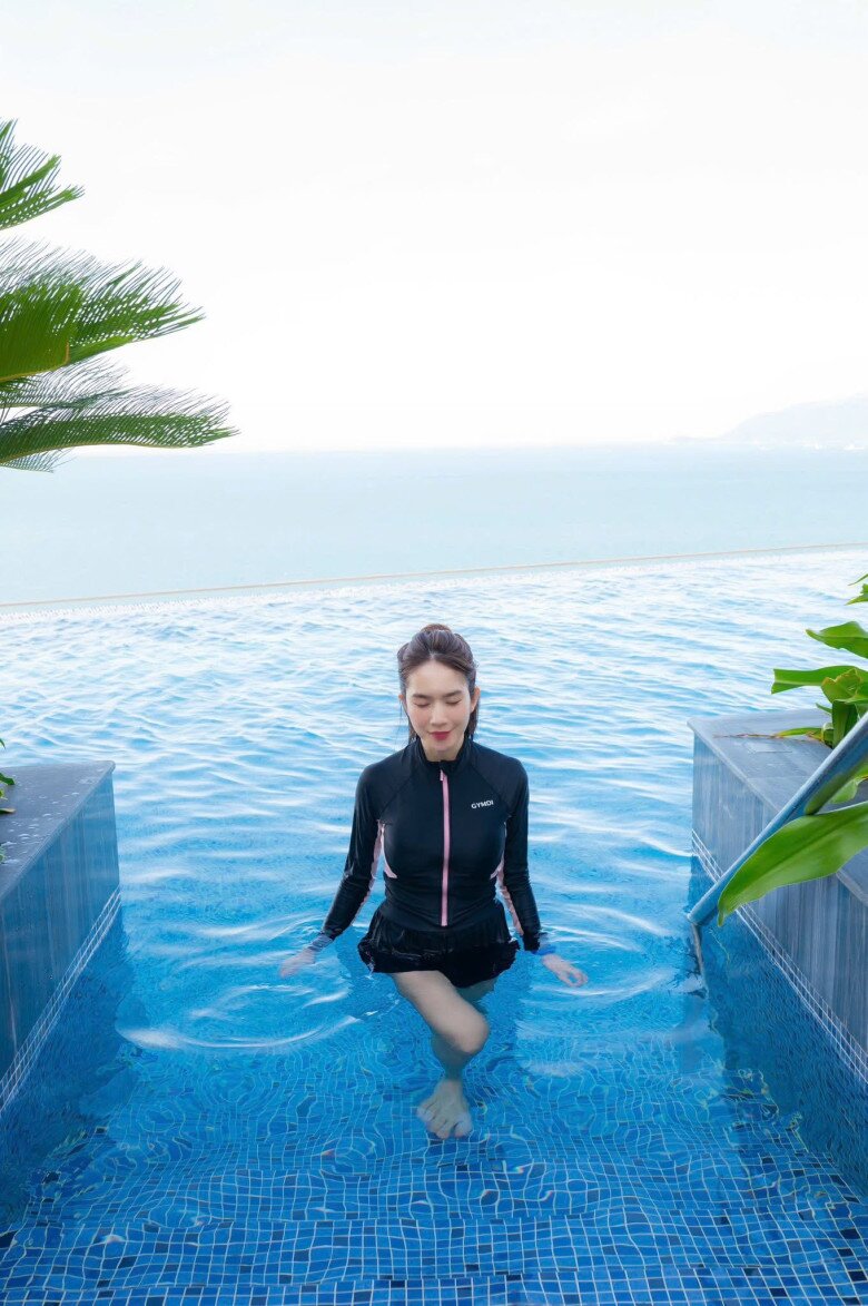 Minh Hà tập luyện nhẹ nhàng kết hợp chế độ dinh dưỡng hợp lý!