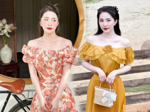 Người tình Việt Anh có nước sa trắng sứ, chuộng mặc style "gái quê" vẫn hút hết mọi ánh nhìn