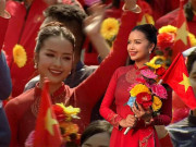 Mỹ nhân Việt đẹp phát sáng trong buổi diễu hành chia sẻ về vai trò Giám đốc Quốc gia tại Hoa hậu Hoàn vũ Việt Nam