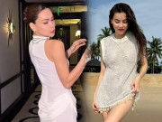 Thời trang - Mặc đồ trắng không lo lộ "bé mỡ" chuẩn style Hồ Ngọc Hà, tưởng khó nhưng lại vô cùng đơn giản