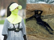 Độc nhất vô nhị Vbiz, có một mỹ nhân body nóng bỏng nhưng đi biển che chắn còn kín hơn cả Phạm Băng Băng