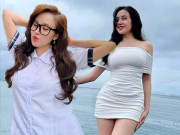 Hot girl tai tiếng một thời vì ăn mặc mát mẻ, nay sang tuổi 32 thay đổi hình tượng khác hẳn suýt nhận không ra