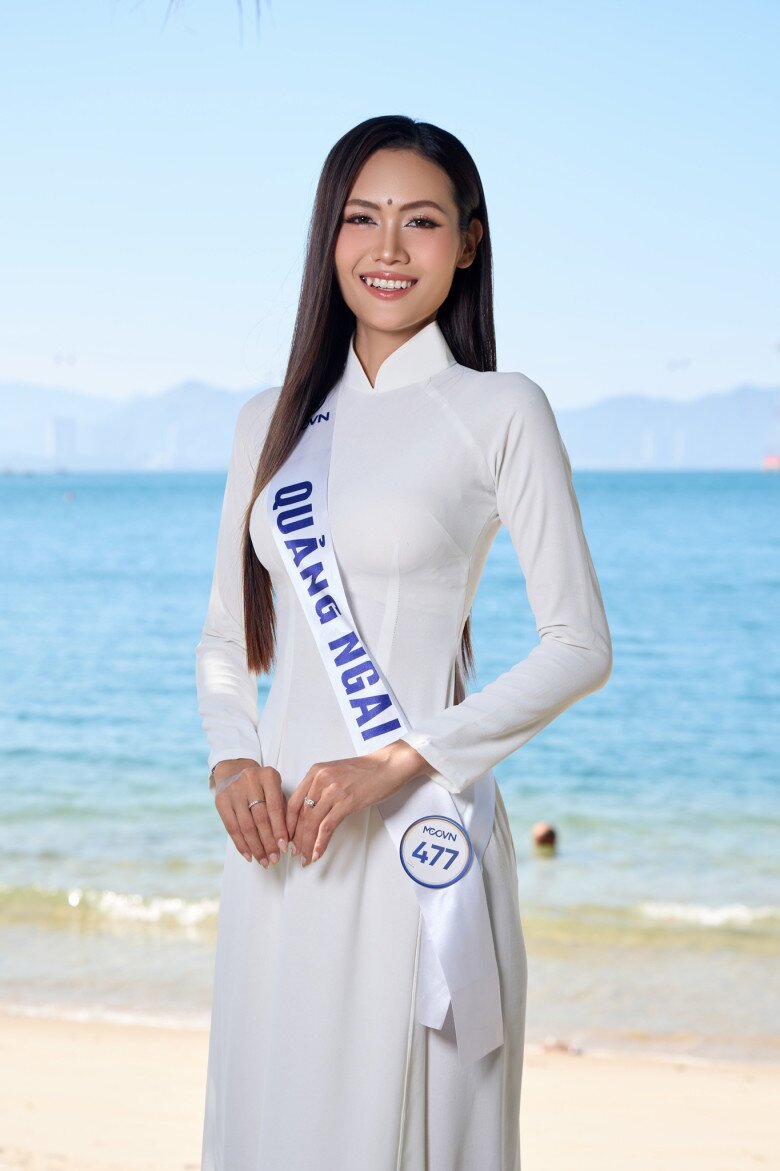 Sở hữu chiều cao ấn tượng, cô được xem là ẩn số thú vị của đường đua nhan sắc năm nay.