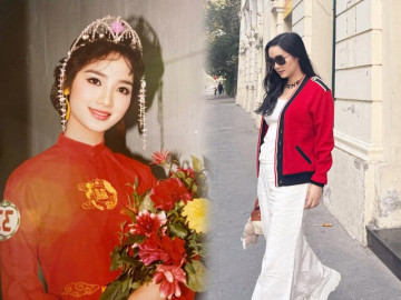 Hoa hậu Việt làm mẹ đơn thân 29 năm, nay ngoài 50 tuổi vẫn ăn mặc như phụ nữ 30+