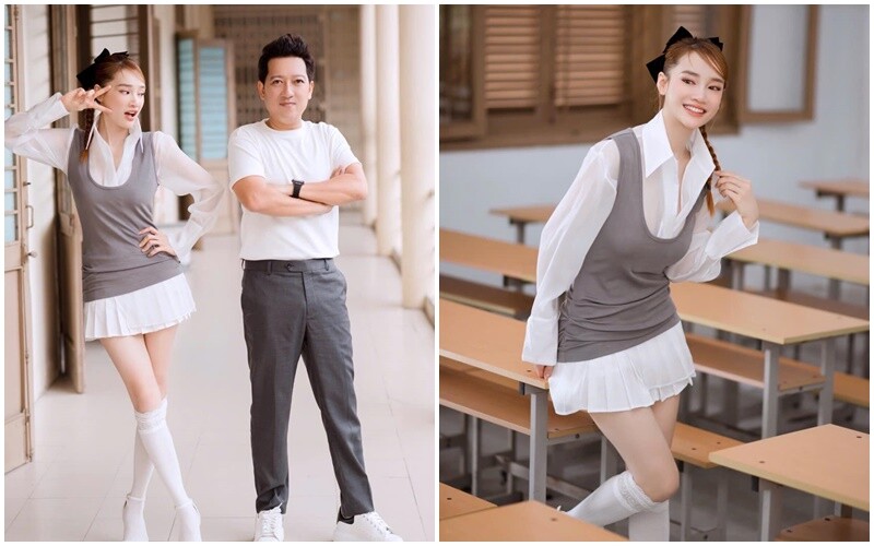Nhã Phương và Trường Giang tổ chức đám cưới vào năm 2018. Sau đó không lâu, nữ diễn viên gần như rút khỏi màn ảnh và hạn chế xuất hiện tại các sự kiện.