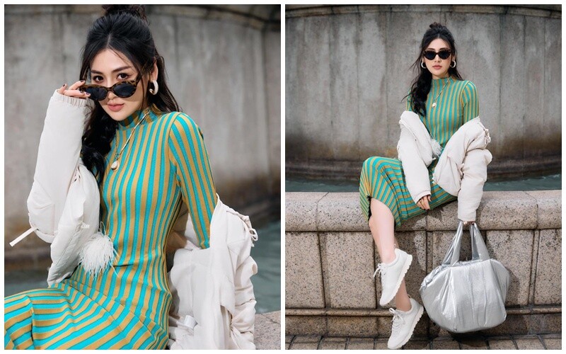 Á hậu Dương Tú Anh đã xây dựng cho mình một cuộc sống hôn nhân viên mãn bên chồng là doanh nhân Phạm Gia Lộc và hai con nhỏ.