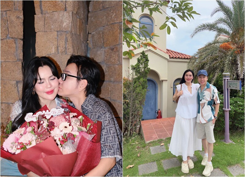 Mới đây nhất, Hoa hậu Phương Lê cho biết ông xã là NSƯT Vũ Luân đã mua nhà mới để chuẩn bị em bé chào đời. Cô bày tỏ: “Ba em bé ơi mẹ em bé chưa có quà sao em bé có quà bự quá hà thiệt là ganh tỵ”.