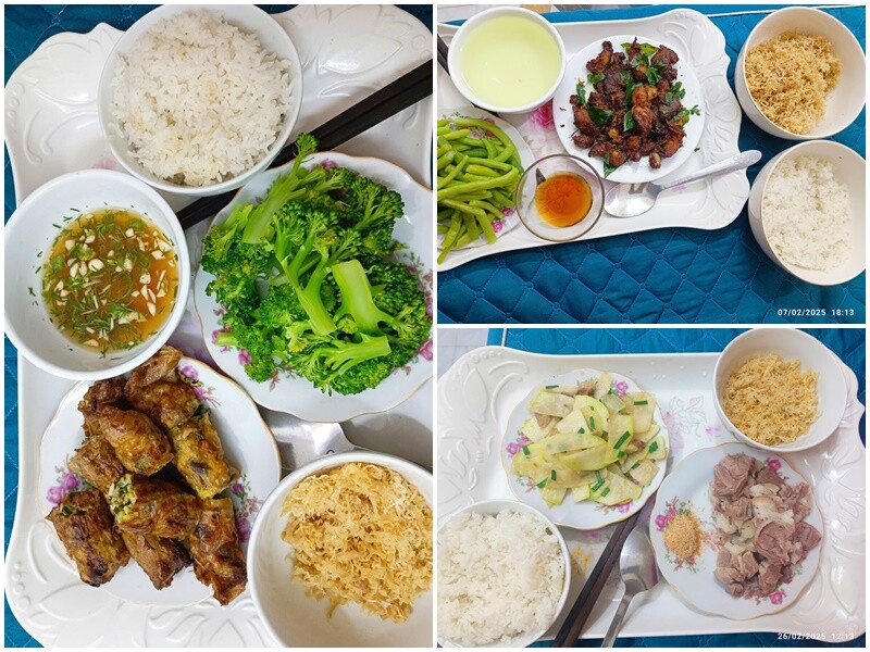 Những mâm cơm cữ đơn giản vậy mà cô vẫn thấy ngon đến lạ. Vì chị Điệp biết, mọi thứ đều được làm ra với sự quan tâm từng chút một của ông bà.
