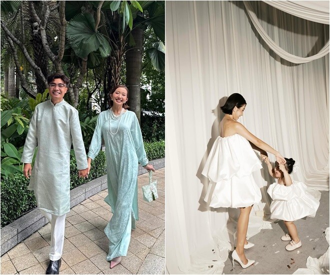 Huyền 204 là nàng dâu hào môn trẻ tuổi, sớm bước vào con đường làm mẹ.