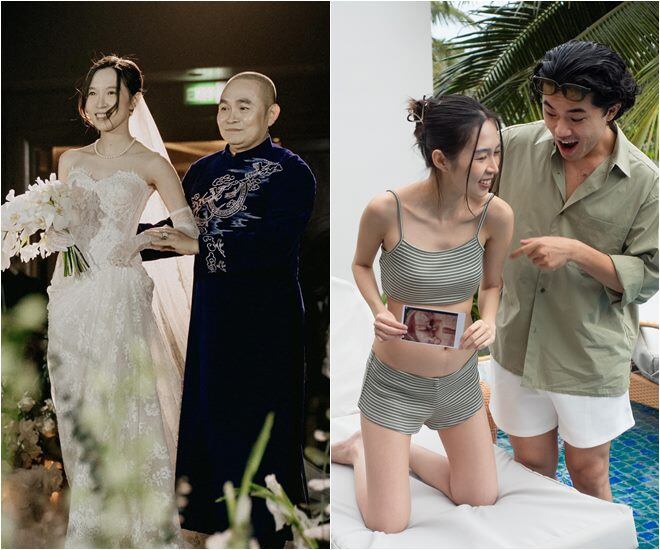 Con gái Xuân Hinh báo tin vui hồi cuối năm 2024, sau 2 năm kết hôn.