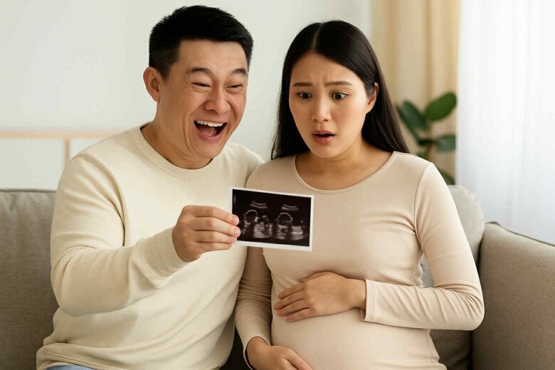 Đi khám thai về chồng nhìn tờ kết quả rồi cười phá lên, còn tôi chết lặng không nói nên lời - 1