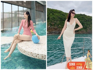 Hai chị em Á hậu cùng làm dâu hào môn: Mẹ hai con vẫn đẹp chuẩn gái son