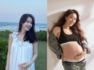 MC xinh đẹp VTV khoe bụng bầu 7 tháng với chồng Tiến sĩ, xây cơ ngơi như cung điện chờ con chào đời
