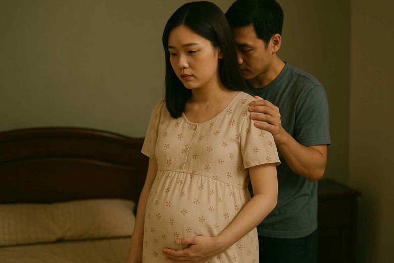 Đứa trẻ trong bụng tôi là điều thật nhất trong mối quan hệ nhiều khúc mắc này.